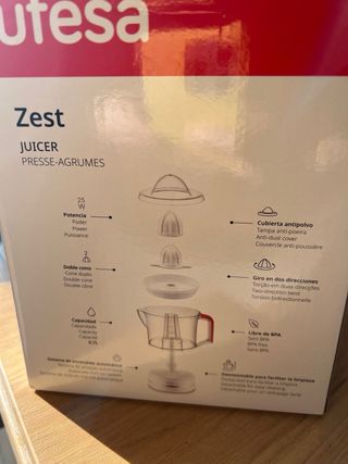 Exprimidor Ufesa Zest 25W 0.7L