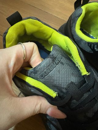 Scarpe Canguro uomo nere e grigie