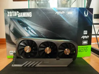 Scheda grafica GPU Zotac RTX 4070 Airo AMP 12gb