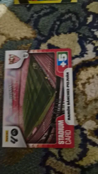 Cromo Liga Stadium Card Ramón Sánchez Pizjuán