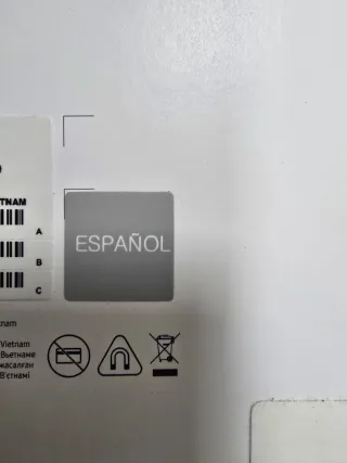 Funda Teclado Samsung Galaxy Tab S9/S10 Ultra Blan