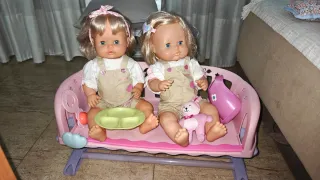 2 Muñecas Nenuco con accesorios
