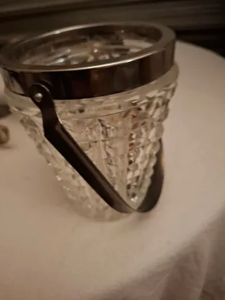 Set Bicchieri Acciaio ,caraffe piccole dimensione