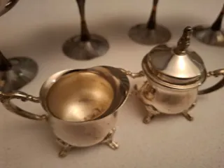 Set Bicchieri Acciaio ,caraffe piccole dimensione