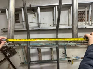 Escalera piscina 5 peldaños