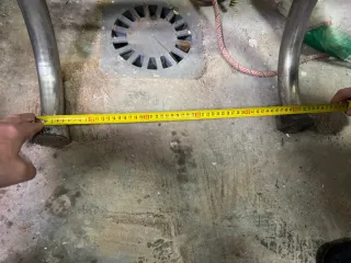 Escalera piscina 5 peldaños