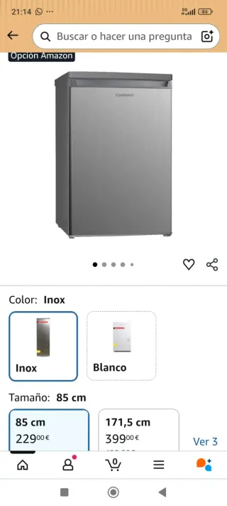 Nevera Corberó 85cm