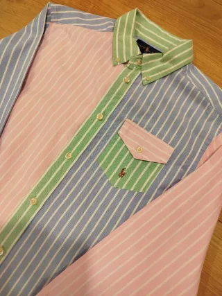 Camisa Polo Ralph Lauren a rayas en Colores pastel