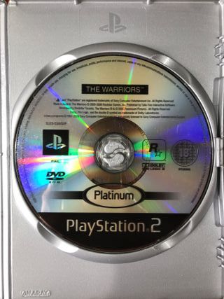The Warriors ps2 platinum
