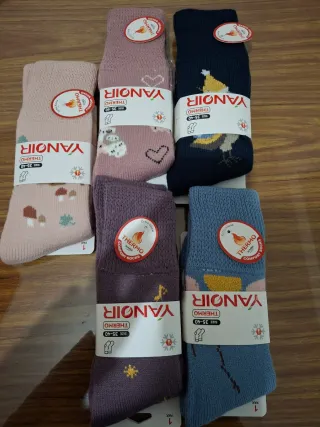 Lote 5 calcetines térmicos YANOIR 35/40