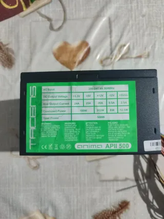 Fuente de Alimentación TACEN APII 500W