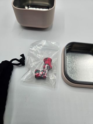 Nuevo: Par de plugs de piedra ágata 8MM