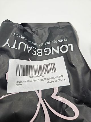 Nuevo: Par de plugs de piedra ágata 8MM