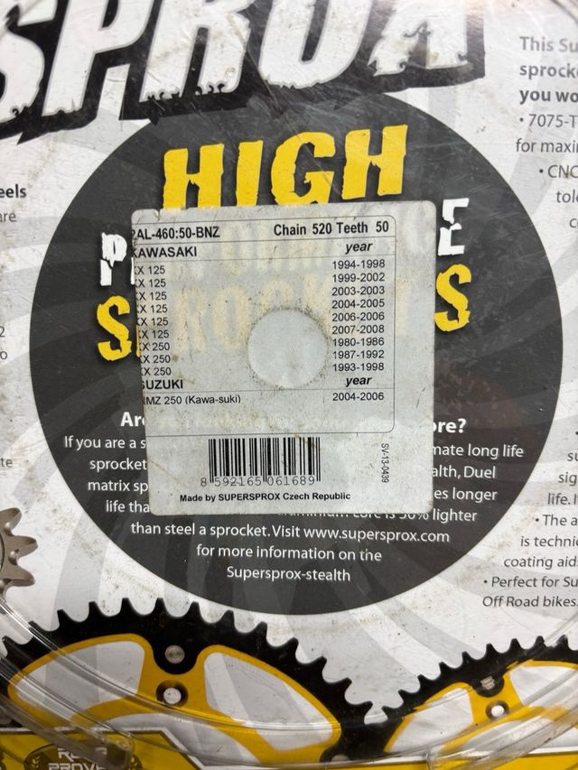 Coronas Kawasaki KXF 250 Superprox