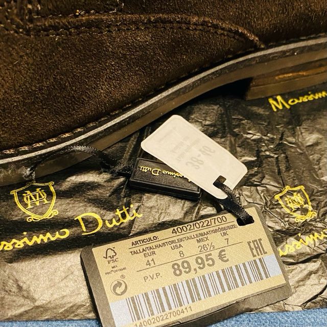 Botas Massimo Dutti Marrones