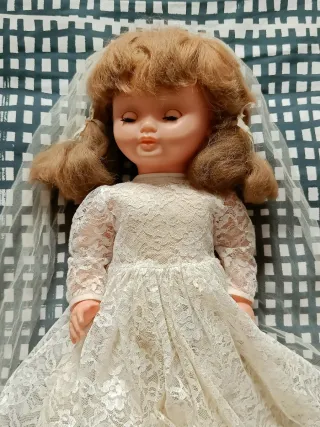 Muñeca Vintage Musical Años 70