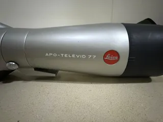 Dos Telescopios Leica Televid 77 + Trípode