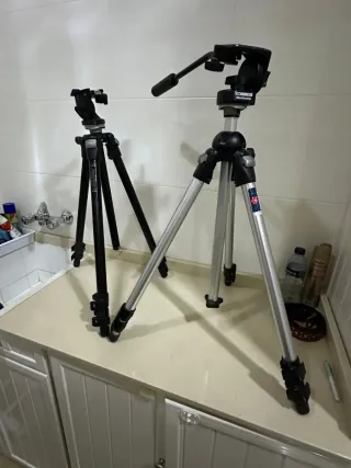 Dos Telescopios Leica Televid 77 + Trípode