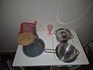 Cocinita IKEA con accesorios