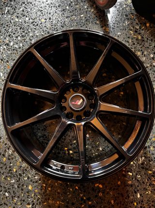 Llantas Japan Racing Negras