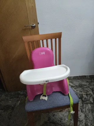 Trona infantil para silla de comedor
