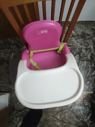 Trona infantil para silla de comedor