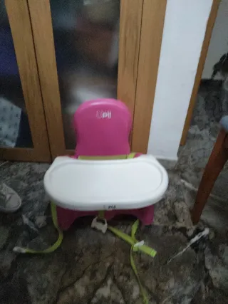 Trona infantil para silla de comedor