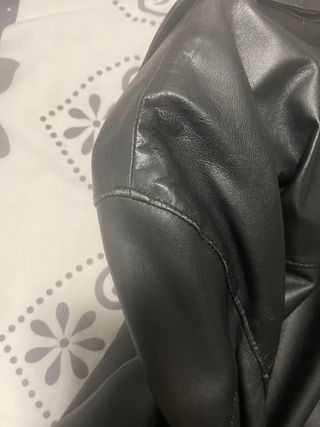 Chaqueta de cuero cuiropolis Negra Talla L