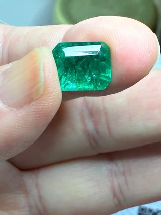 Esmeralda Colombiana 7.35ct Certificada
