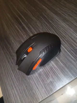 Ratón Inalámbrico PC/PlayStation Negro/Rojo