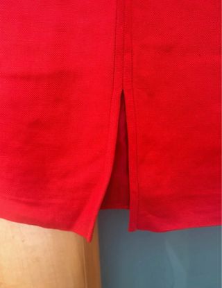 Falda Carolina Herrera Coral