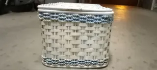 Baúl mimbre infantil circo