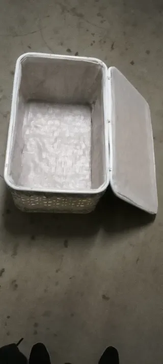 Baúl mimbre infantil circo