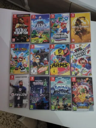Cambio o vendo Juegos Nintendo Switch