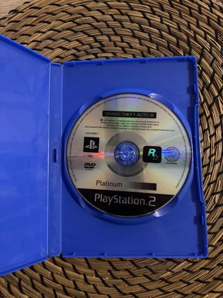 GTA III Platinum PS2 (PlayStation 2)