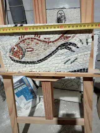 Mosaico Romano Pez Único