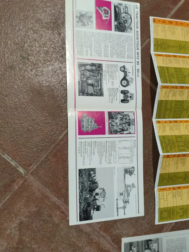 Folletos antiguos tractores AVTO