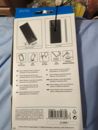 Funda Vivanco Samsung Galaxy A72 5G transparente