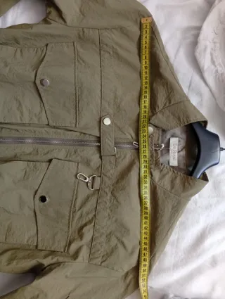 Completo giacca e pantaloni cargo grigi