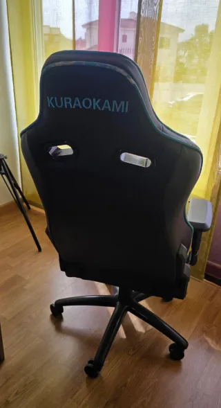 Silla Gamer Newskill Kuraokami Negra/Azul