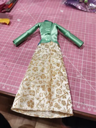 Vestido Mulan para Muñecas