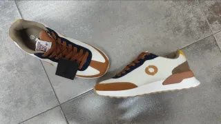 Zapatillas Ecoalf Marrón y Blanco