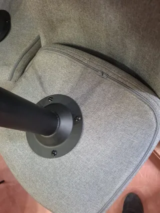 Taburetes de bar grises (4 unidades)