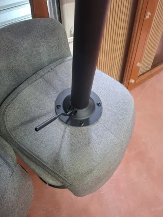 Taburetes de bar grises (4 unidades)