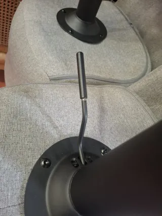 Taburetes de bar grises (4 unidades)