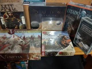 Lote juegos de mesa: Dune, Venetia, etc.