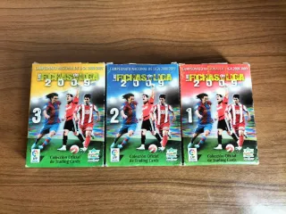 Lote 3 Cajas Fichas Liga 2009 Trading Cards