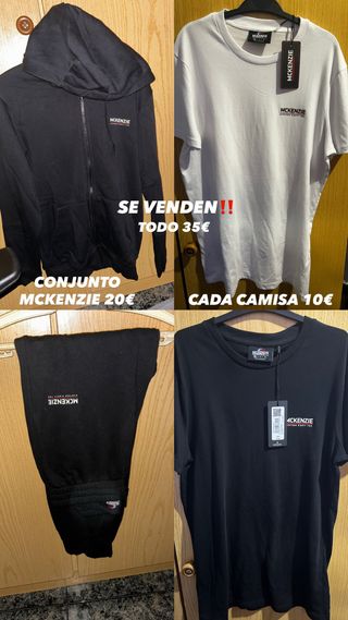 Ropa McKenzie Talla XS