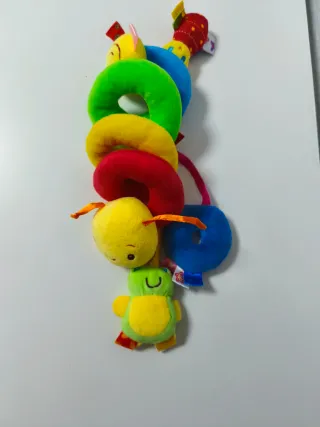 Juguete sensorial para carrito de bebé