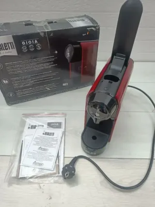 Bialetti Gioia Espresso Café Máquina, 1200W, Rojo